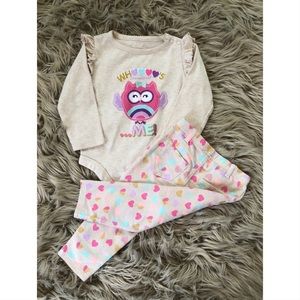 *Baby Girls 12mth Owl Outfit*